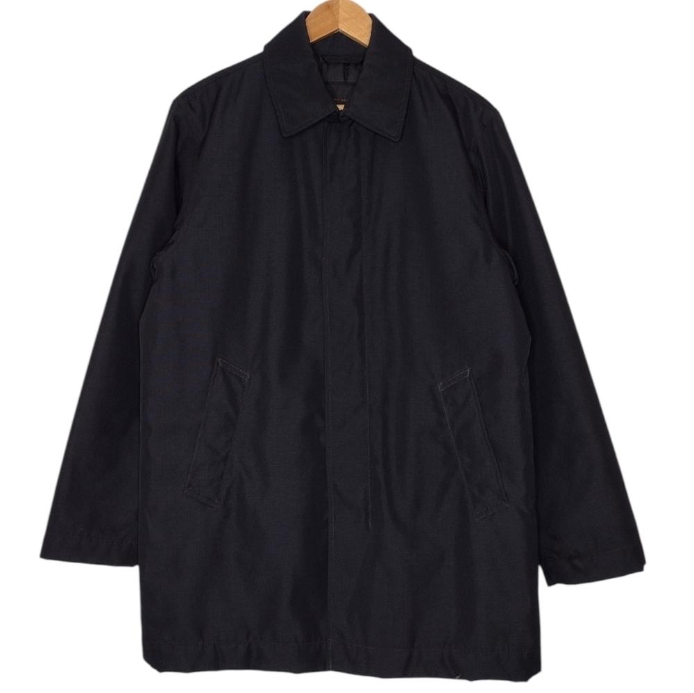 Banana Republic Men's Black Full-Zip Snap Button Weather Jacket Sz S